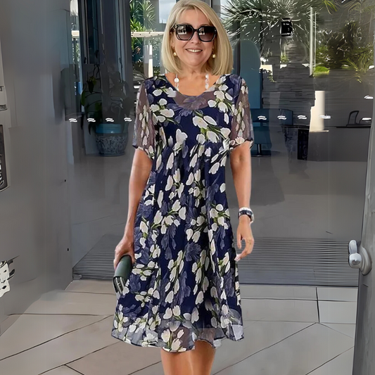 Paola - Abito con stampa floreale